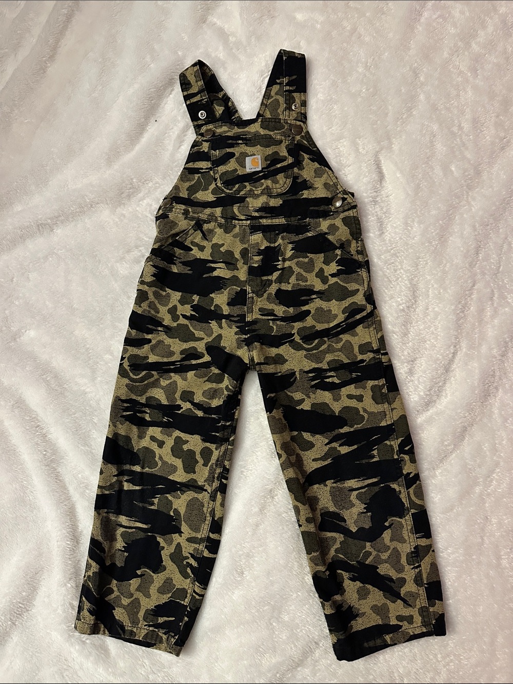 Carhartt Boys Camouflage Overalls 4T